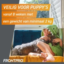 Frontpro - Kauwtabletten Tegen Vlooien En Teken Voor Honden -huisdier Verkoop frontpro kauwtabletten tegen vlooien en teken voor honden 4