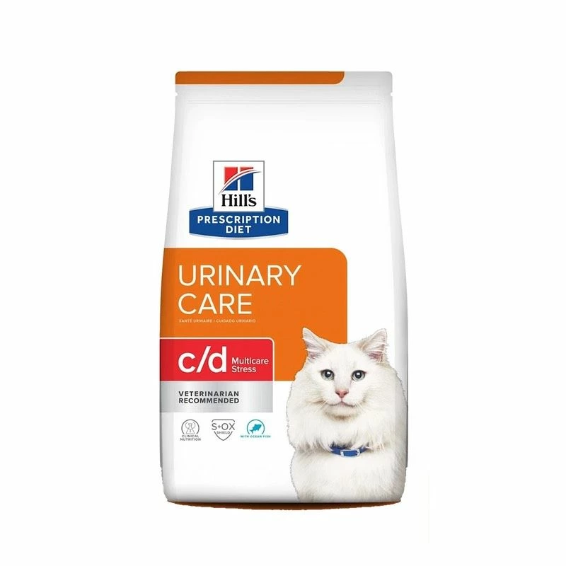 Hill's Prescription Diet C/d Feline Multicare Stress - Kattenvoer 1 Hill's Prescription Diet C/d Feline Multicare Stress - Kattenvoer