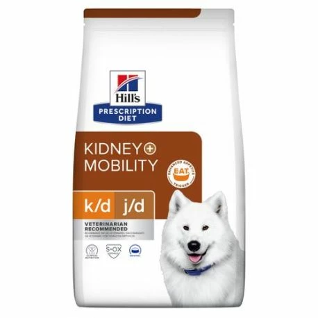 Prescription Diet Canine K/D En J/D Kidney + Mobility - Brokken Voor Honden 1 Prescription Diet Canine K/D En J/D Kidney + Mobility - Brokken Voor Honden