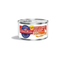 Science Plan Feline Adult Lever Met Kip (blikvoer)