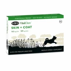 VitalChew Skin & Coat - Ondersteuning Van De Huid En Vacht Bij Honden